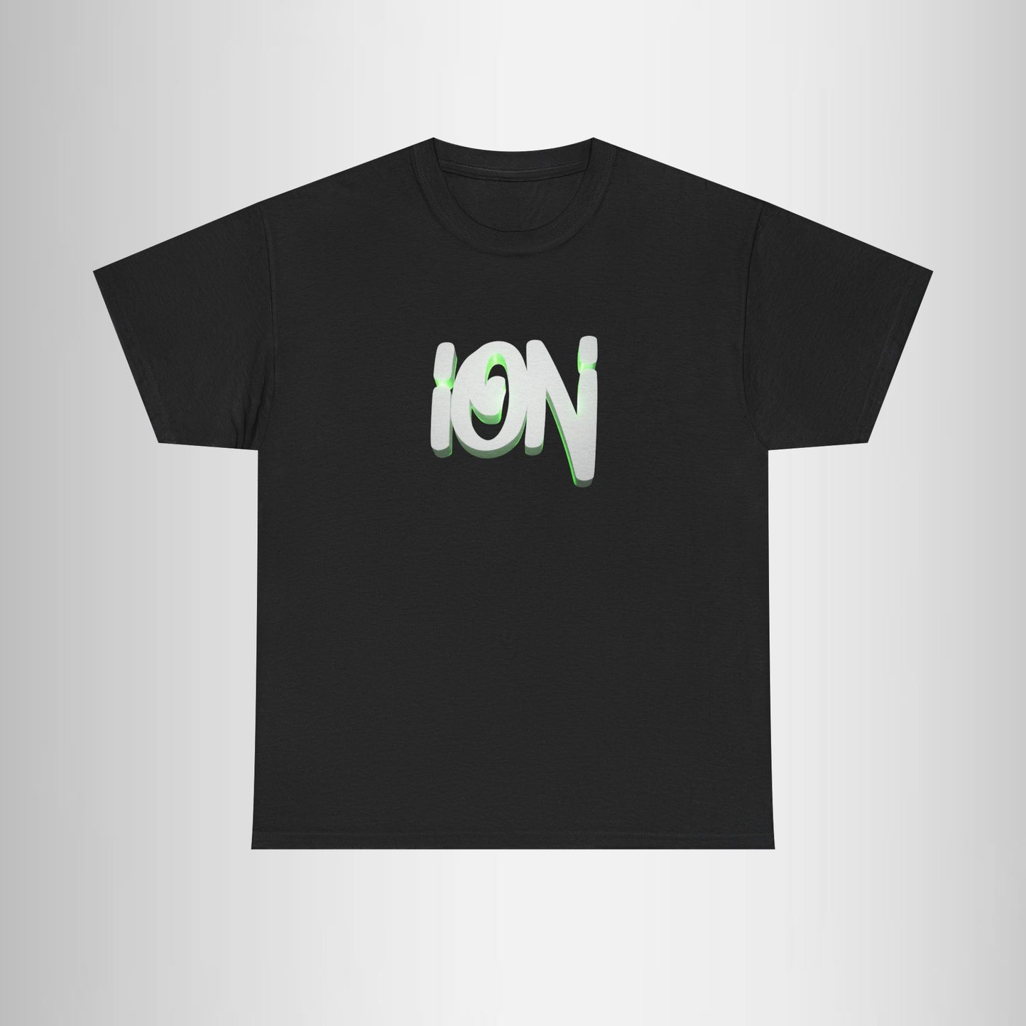 Silver/Green Logo - Unisex Heavy Cotton Tee