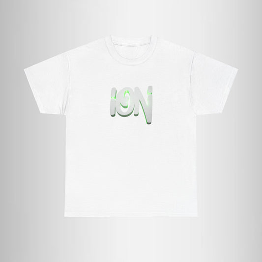 Silver/Green Logo - Unisex Heavy Cotton Tee