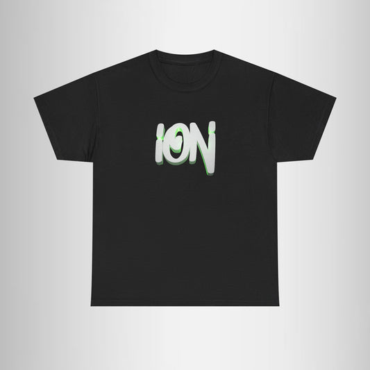 Silver/Green Logo - Unisex Heavy Cotton Tee